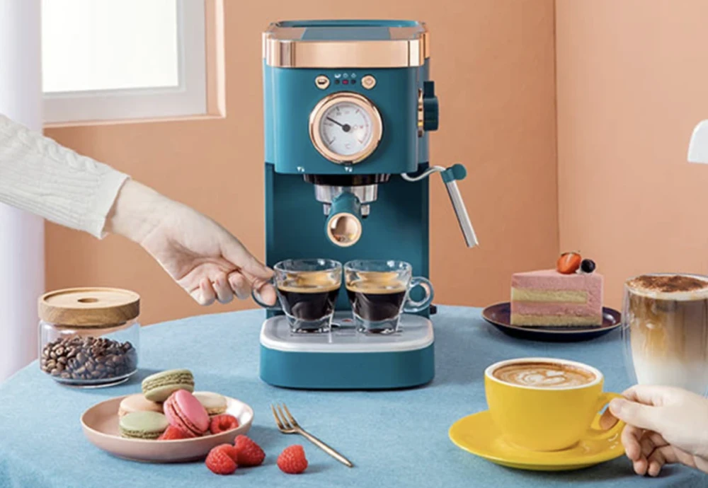 espresso coffee machine with grinder