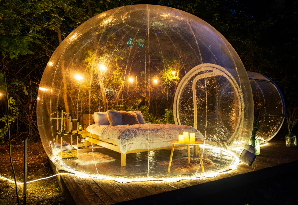 bubble inflatable tent