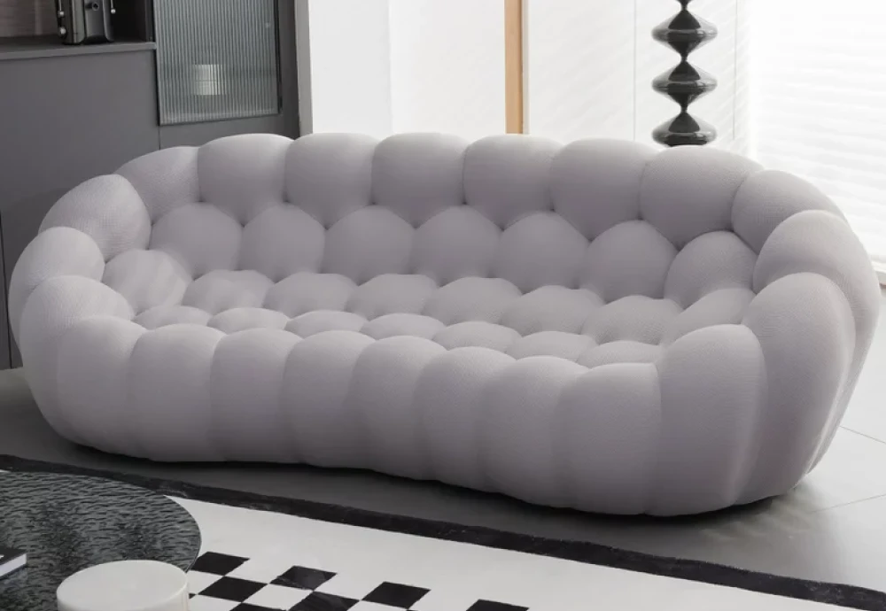 orange cloud couch